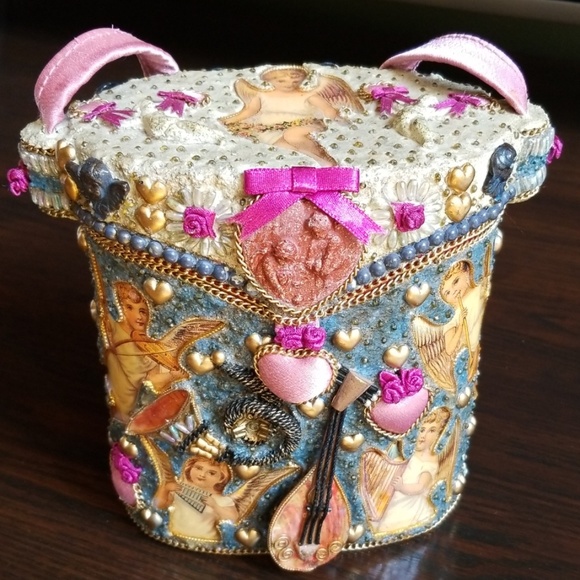 Mary Frances Handbags - Exquisite Mary Frances Designer Cherub Handbag